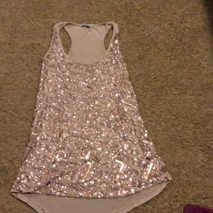 Sequins tank